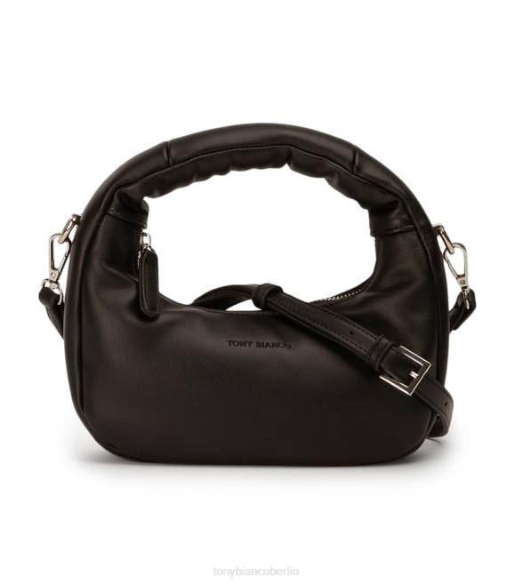 Handtaschen| de Tony Bianco Frauen leuchtende Mini-Handtaschen schwarzes Leder 4624700